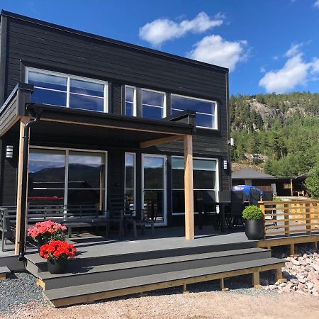 Hytte Naer Vannet, Jacuzzi Og Sauna Vradal Exterior photo