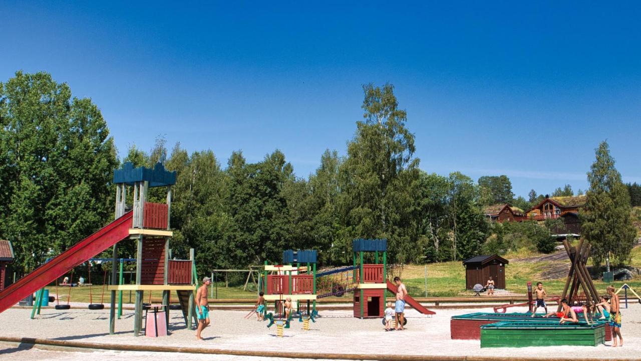 Hytte Naer Vannet, Jacuzzi Og Sauna Vradal Exterior photo